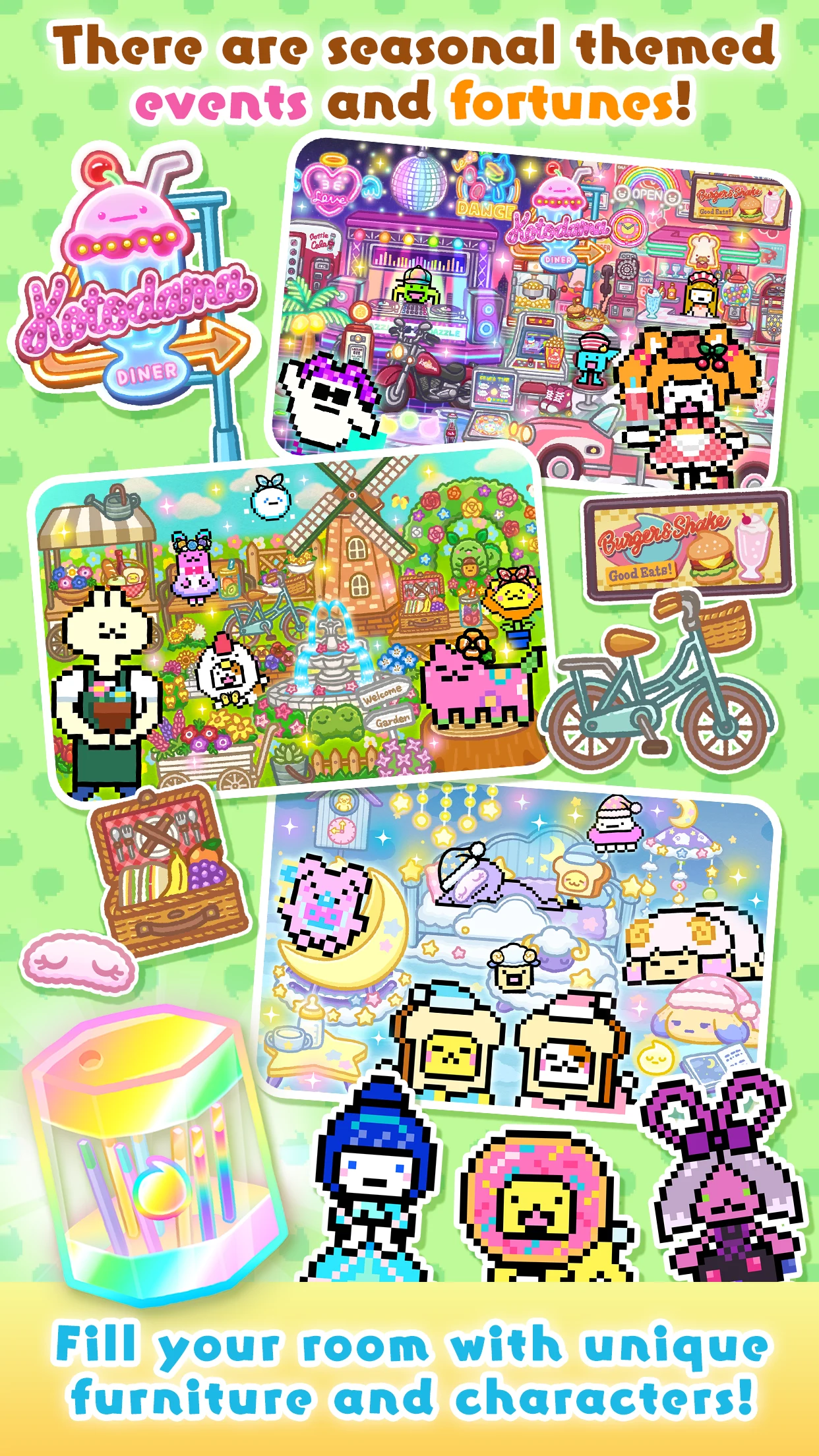 Kotodama Diary: Cute Pet Game screenshot
