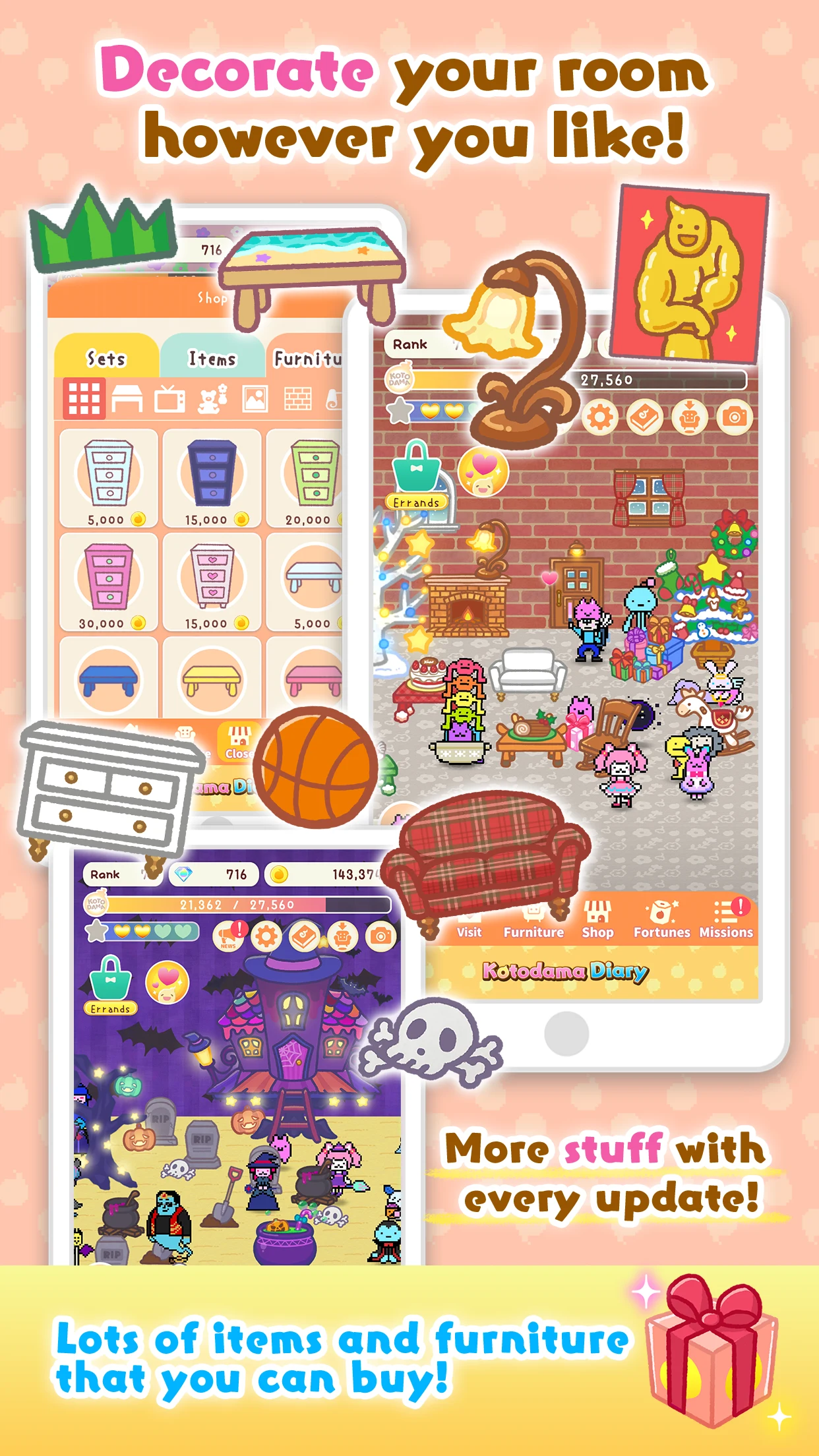 Kotodama Diary: Cute Pet Game screenshot