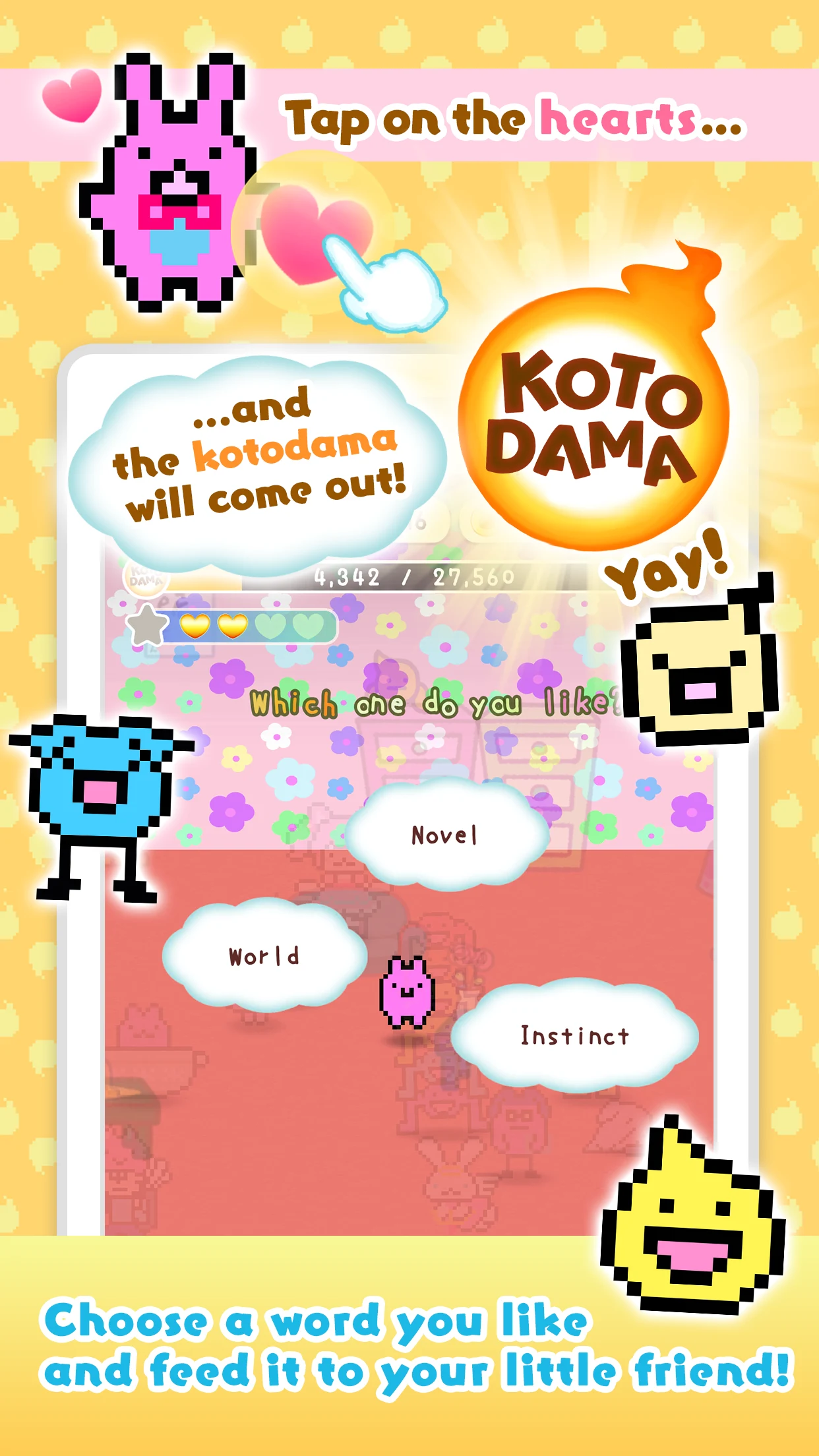 Kotodama Diary: Cute Pet Game screenshot